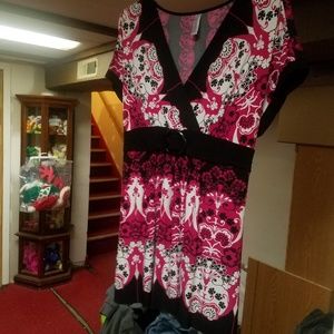 Dressy blouse with tie in back